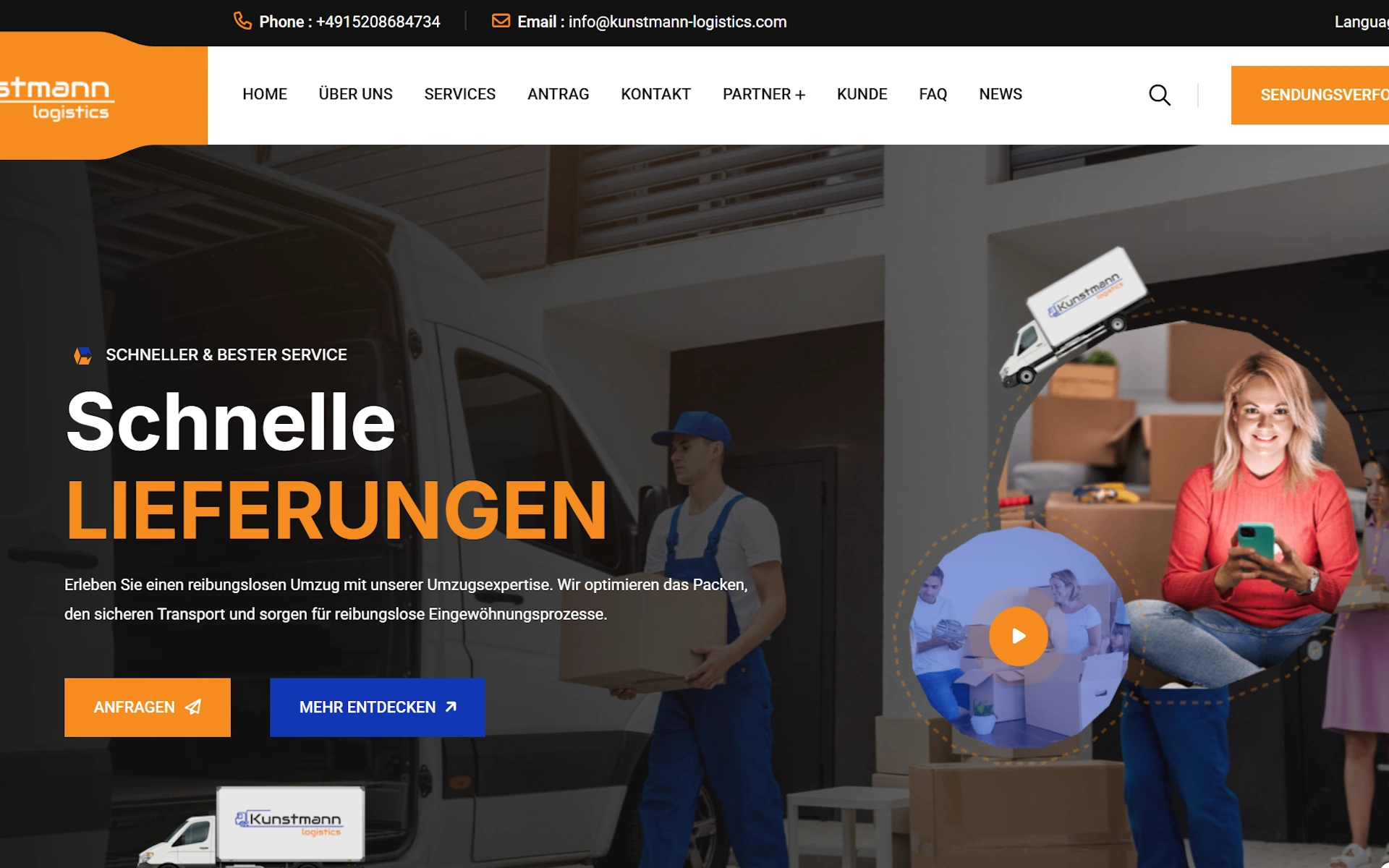 Projekt Kunstmann Logistics