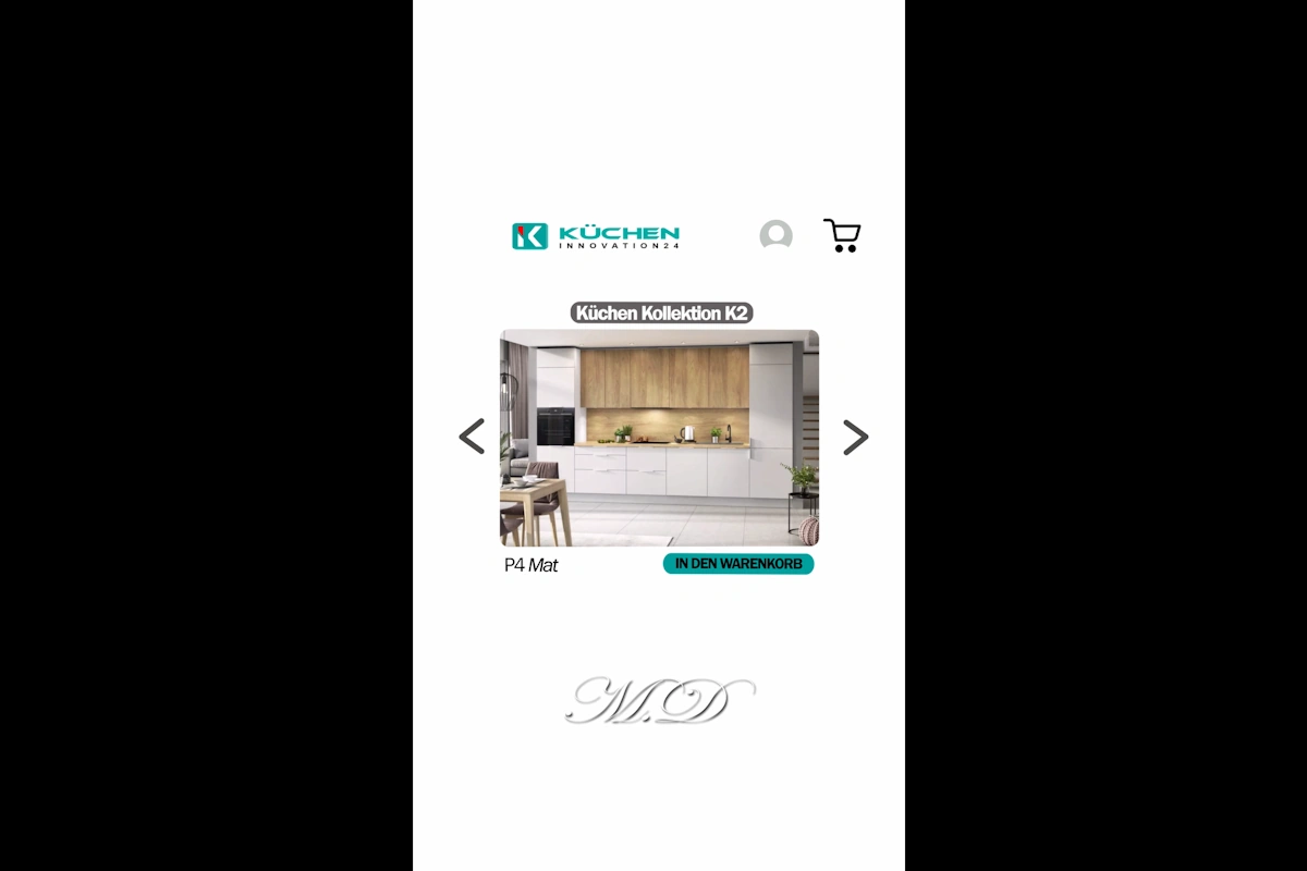 Motion Design Projekt für Küchen Innovation24