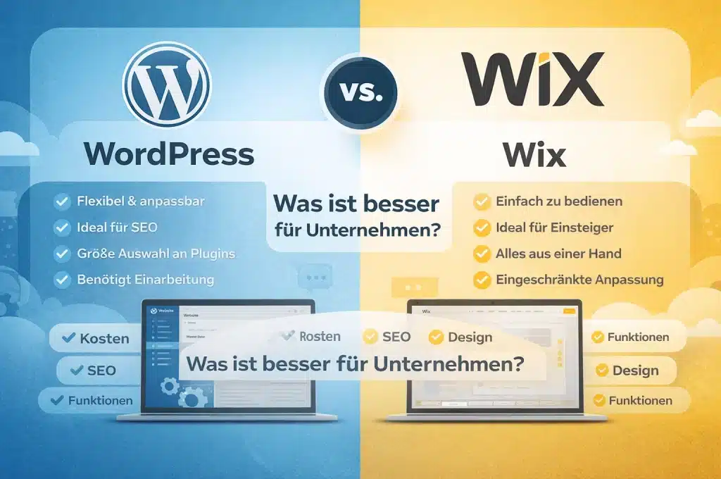 WordPress vs Wix